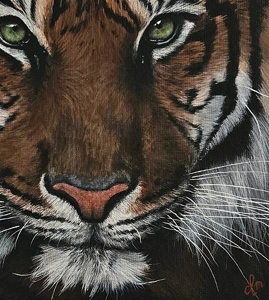 Grote foto kunsthandel gennep eye of the tiger antiek en kunst modern