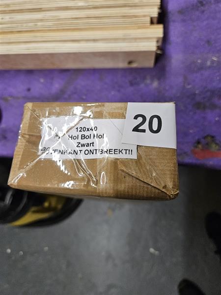 Grote foto 120x40cm hol bol hol zwart kjh20 hobby en vrije tijd feestartikelen