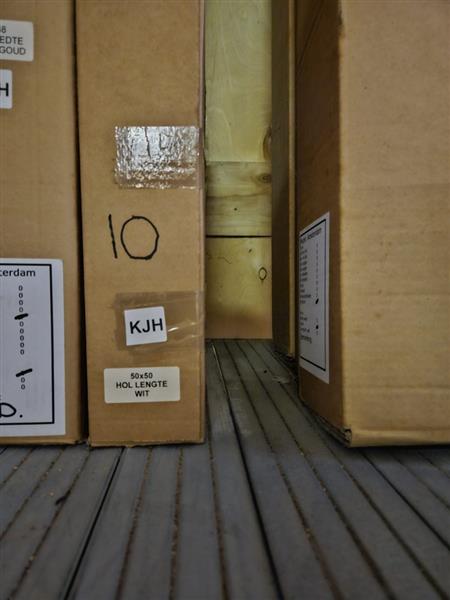 Grote foto 50x50x9cm hol lengte wit kjh10 hobby en vrije tijd feestartikelen