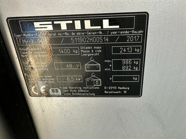 Grote foto vs 22740 reachtruck still fmx14 doe het zelf en verbouw hefwerktuigen