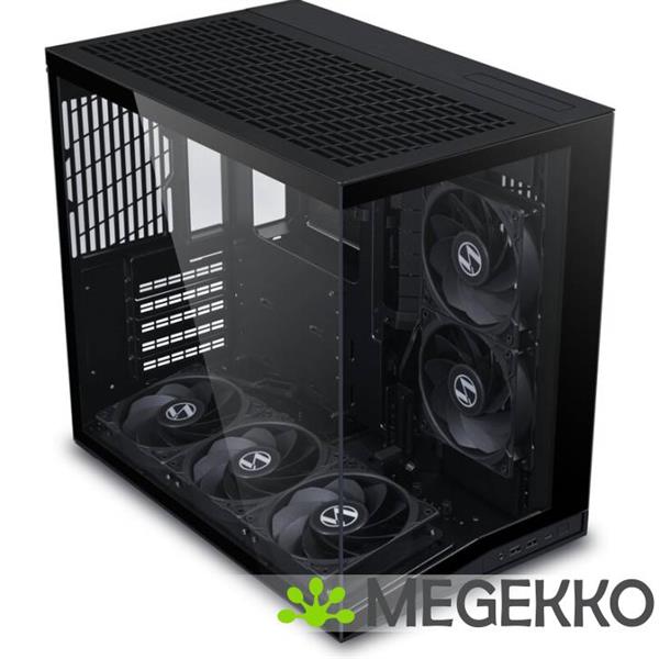 Grote foto lian li pc o11 dynamic mini v2 flow black computers en software behuizingen en kasten