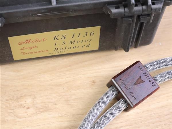 Grote foto kimber kable select ks 1136 high end silver audio interconnects xlr 1 5 metre audio tv en foto onderdelen en accessoires