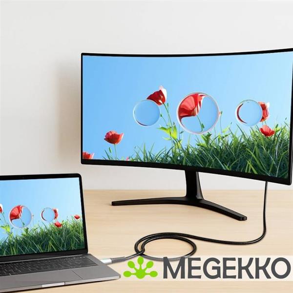 Grote foto logilink cu0434 usb kabel usb 3.2 gen 2x2 2 m usb c zwart computers en software overige computers en software