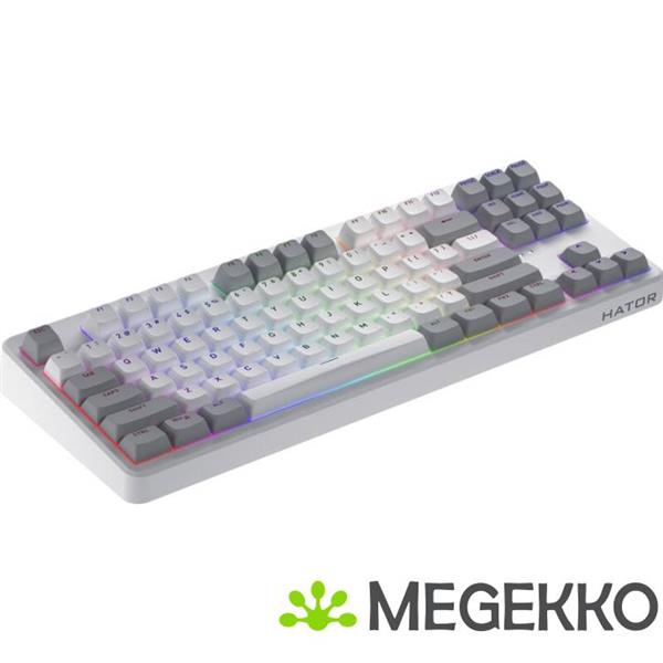 Grote foto hator rockfall 3 tkl wireless mechanisch hotswap toetsenbord wit computers en software toetsenborden