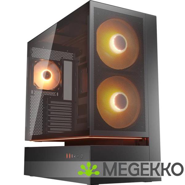 Grote foto cougar gaming cfv235 mesh midi tower zwart computers en software behuizingen en kasten