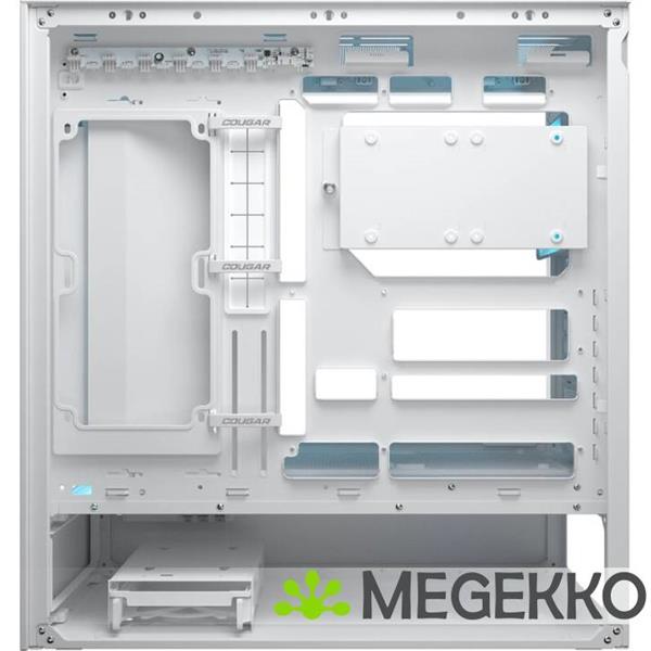 Grote foto cougar gaming cfv235 mesh midi tower wit computers en software behuizingen en kasten
