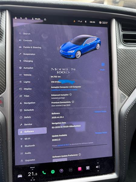 Grote foto tesla model s model s 100d auto tesla