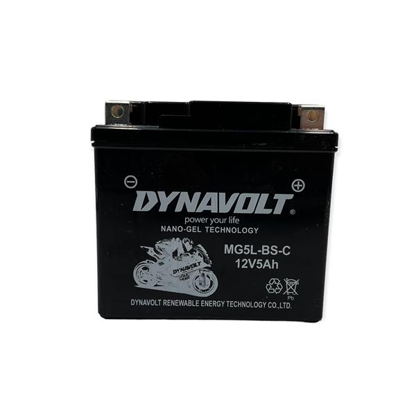 Grote foto accu dynavolt nano gel mg5l bs c dtx5l bs ytx5l bs motoren overige accessoires