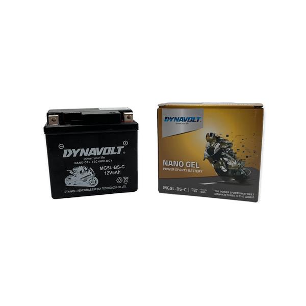 Grote foto accu dynavolt nano gel mg5l bs c dtx5l bs ytx5l bs motoren overige accessoires
