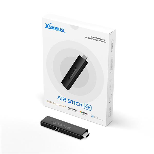 Grote foto retour product xsarius air tv stick 4k uhd telecommunicatie zenders en ontvangers