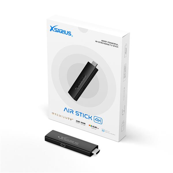 Grote foto retour product xsarius air tv stick 4k uhd telecommunicatie zenders en ontvangers
