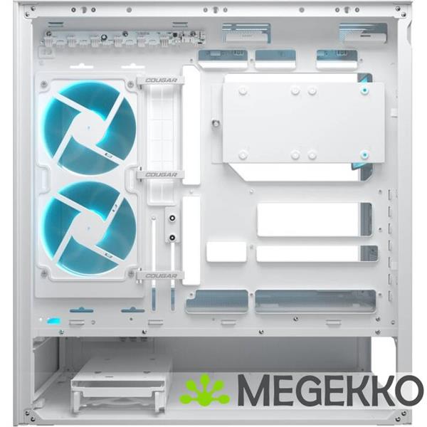 Grote foto cougar gaming cfv235 midi tower wit computers en software behuizingen en kasten