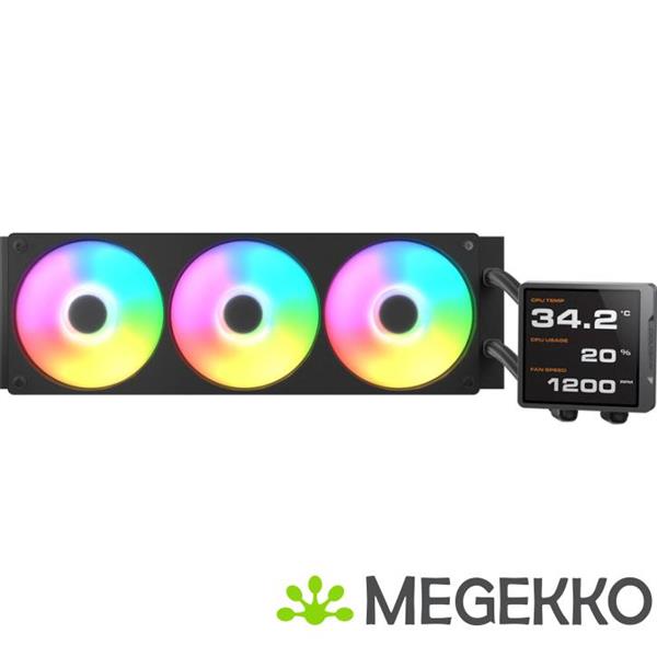 Grote foto cougar poseidon vistek pro argb 360 zwart computers en software overige computers en software