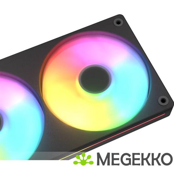 Grote foto cougar gaming unity 240 argb reverse blade zwart computers en software overige computers en software