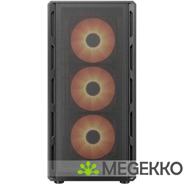 Grote foto cougar gaming airface pure pro midi tower zwart computers en software behuizingen en kasten