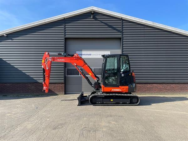 Grote foto kubota kx060 hi airco minigraver nieuw 999 lease doe het zelf en verbouw kranen en graafmachines