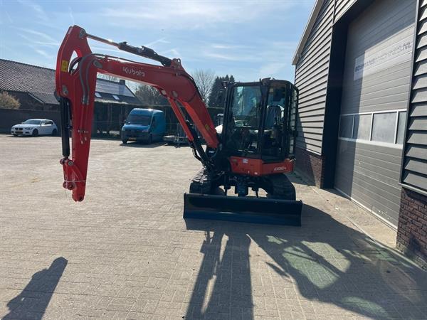 Grote foto kubota kx060 hi airco minigraver nieuw 999 lease doe het zelf en verbouw kranen en graafmachines