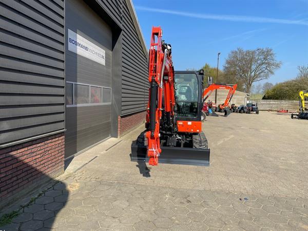 Grote foto kubota kx060 hi airco minigraver nieuw 999 lease doe het zelf en verbouw kranen en graafmachines