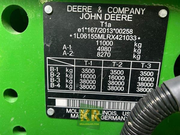 Grote foto john deere 6155m 705202 agrarisch tractoren