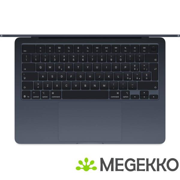 Grote foto apple macbook air 2026 13.6 m5 midnight computers en software overige computers en software