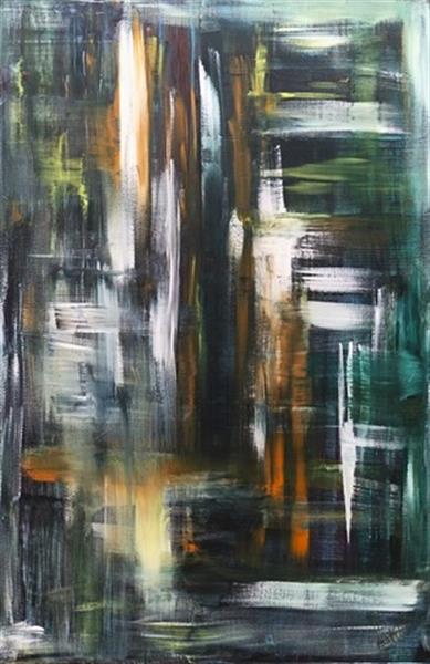 Grote foto kunsthandel gennep feeling green antiek en kunst abstract