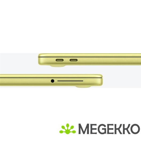 Grote foto apple macbook neo a18 pro 13 citrus computers en software overige computers en software