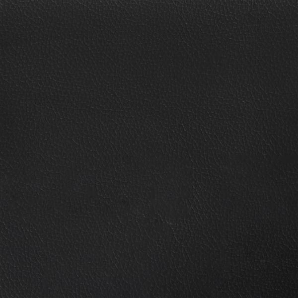 Grote foto vidaxl wandhoofdbord 12 pcs zwart 30 x 15 cm nep leer antiek en kunst stoelen en banken