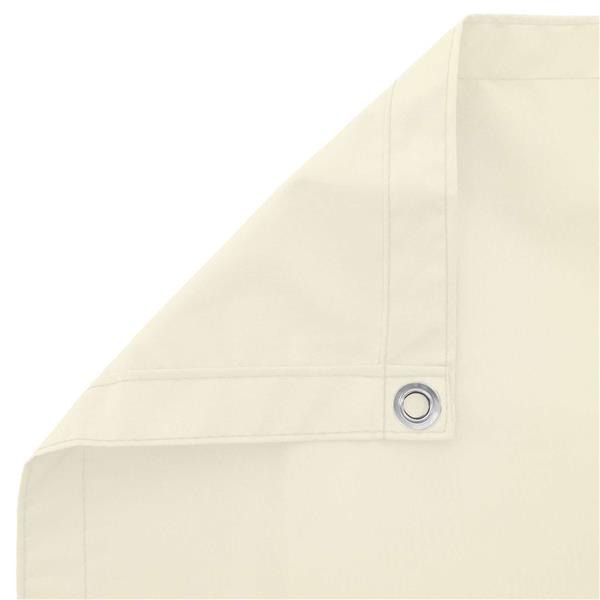 Grote foto vidaxl balkon scherm cr me 100 x 600 cm oxford stof tuin en terras overige tuin en terras