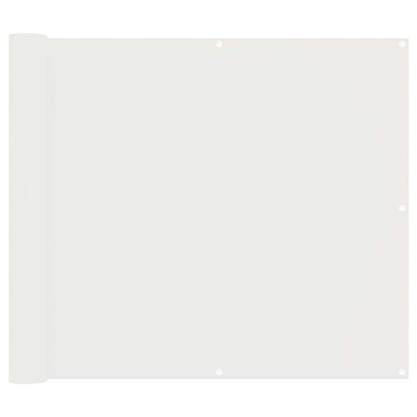 Grote foto vidaxl balkon scherm pu gecoat oxford alu tuin en terras overige tuin en terras