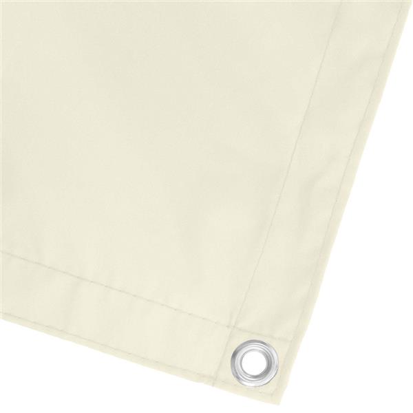 Grote foto vidaxl balkon scherm cr me 100 x 300 cm oxford stof tuin en terras overige tuin en terras