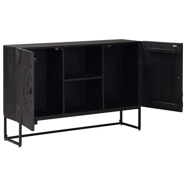 Grote foto vidaxl dressoir zwart 105 x 30 x 68 cm huis en inrichting overige