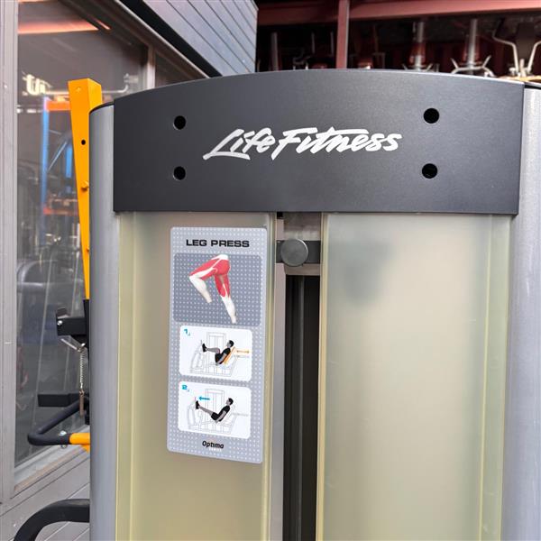 Grote foto life fitness leg press sport en fitness fitness