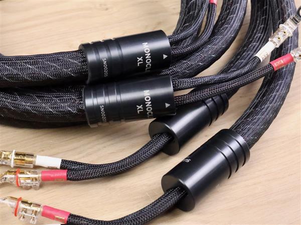 Grote foto kimber kable summit monocle xl high end audio speaker cables 2 5 metre audio tv en foto onderdelen en accessoires