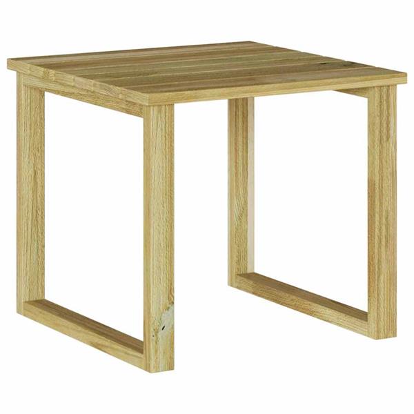 Grote foto vidaxl tafel naturel 40 x 40 x 36 cm ge mpregneerd grenenhout tuin en terras tuinmeubelen