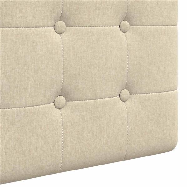 Grote foto vidaxl hangend hoofdeinde wandgemonteerd stof antiek en kunst stoelen en banken