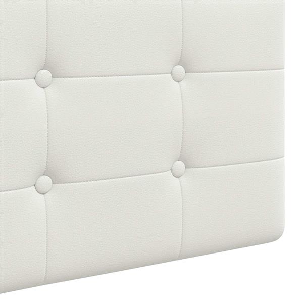 Grote foto vidaxl hangend hoofdeinde wandgemonteerd nep leer antiek en kunst stoelen en banken