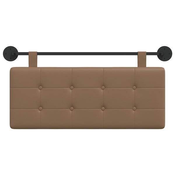 Grote foto vidaxl hangend hoofdeinde wandgemonteerd nep leer antiek en kunst stoelen en banken