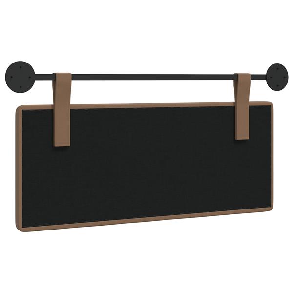 Grote foto vidaxl hangend hoofdeinde wandgemonteerd nep leer antiek en kunst stoelen en banken