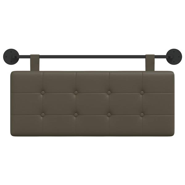 Grote foto vidaxl hangend hoofdeinde wandgemonteerd nep leer antiek en kunst stoelen en banken