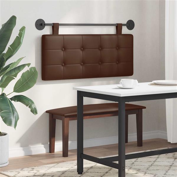 Grote foto vidaxl hangend hoofdeinde wandgemonteerd nep leer antiek en kunst stoelen en banken