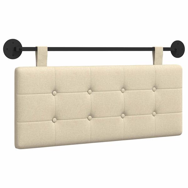 Grote foto vidaxl hangend hoofdeinde wandgemonteerd stof antiek en kunst stoelen en banken