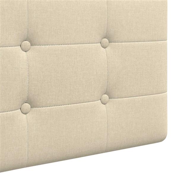 Grote foto vidaxl hangend hoofdeinde wandgemonteerd stof antiek en kunst stoelen en banken