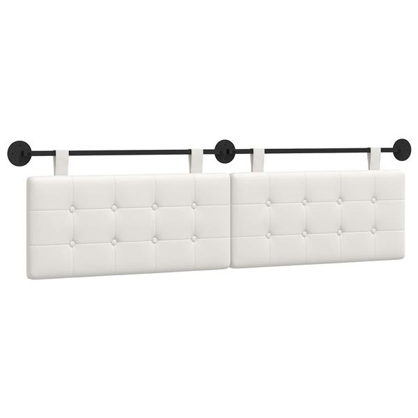 Grote foto vidaxl hangend hoofdeinde wandgemonteerd nep leer antiek en kunst stoelen en banken