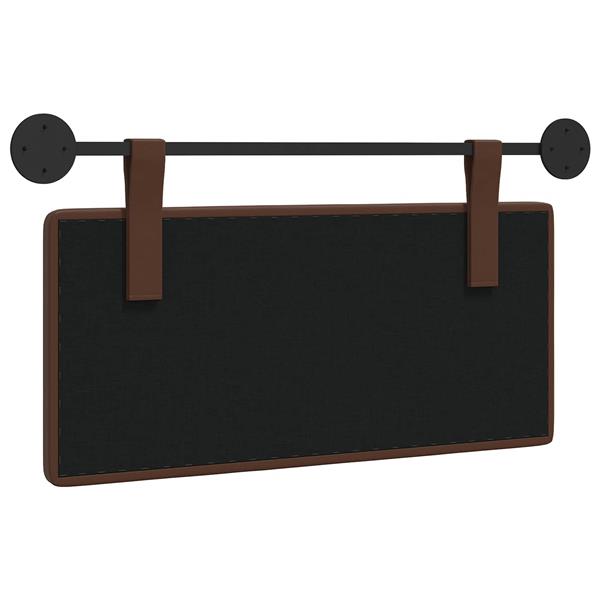 Grote foto vidaxl hangend hoofdeinde wandgemonteerd nep leer antiek en kunst stoelen en banken