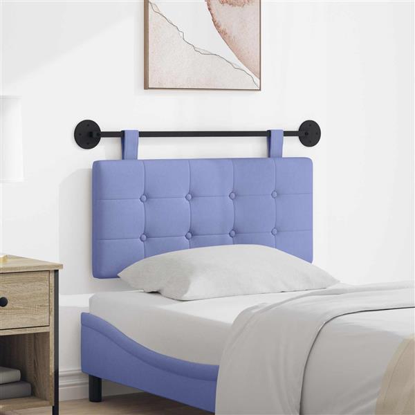 Grote foto vidaxl hangend hoofdeinde wandgemonteerd stof antiek en kunst stoelen en banken