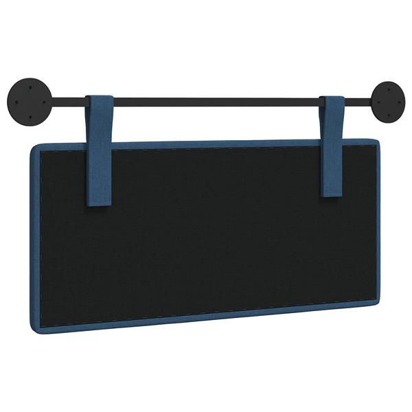 Grote foto vidaxl hangend hoofdeinde wandgemonteerd stof antiek en kunst stoelen en banken