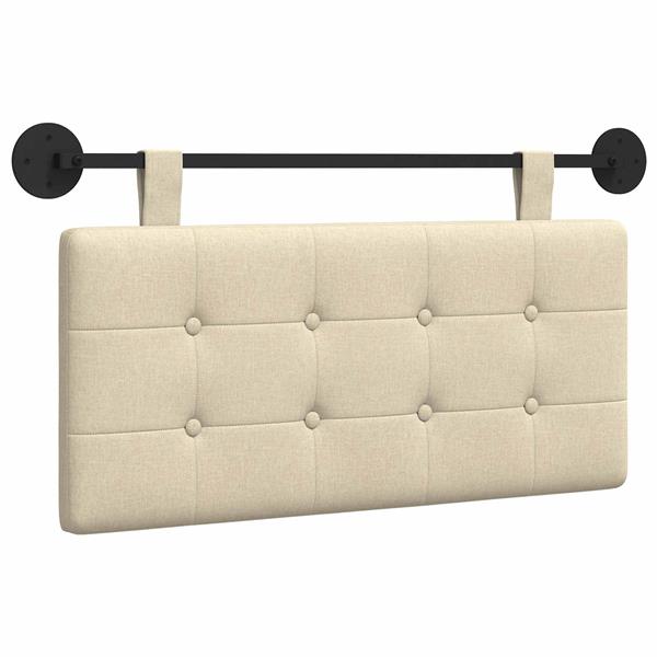 Grote foto vidaxl hangend hoofdeinde wandgemonteerd stof antiek en kunst stoelen en banken