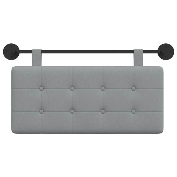 Grote foto vidaxl hangend hoofdeinde wandgemonteerd stof antiek en kunst stoelen en banken