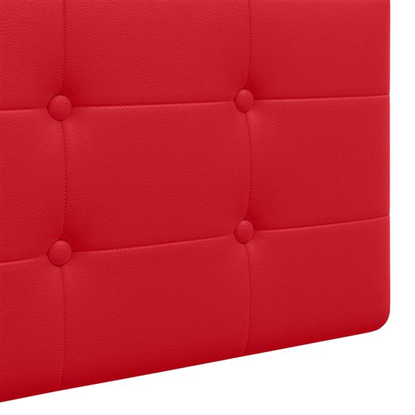 Grote foto vidaxl hangend hoofdeinde wandgemonteerd nep leer antiek en kunst stoelen en banken