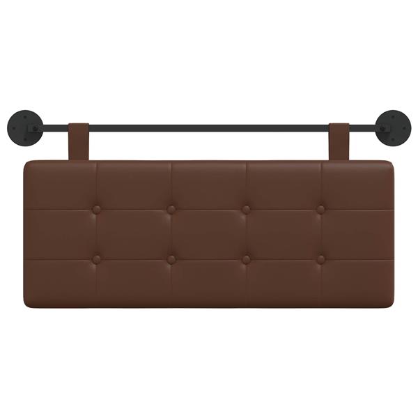 Grote foto vidaxl hangend hoofdeinde wandgemonteerd nep leer antiek en kunst stoelen en banken